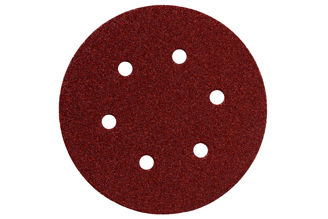 Mynd af Sandpappírssk. 150mm P240 6gat-5stk