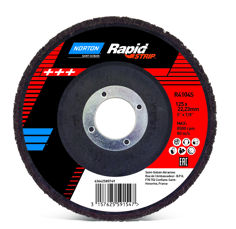 Mynd af Slípiskífa 115mm rapid finish rauð