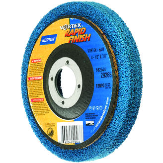Mynd af Slípiskífa 125mm Vortex rapid finish blá