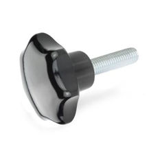 Mynd af Stjörnuhnúður m/bolta M10x30 glans