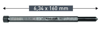 Mynd af Stýripinni f.110mm kjarnab. 12-17mm 2stk