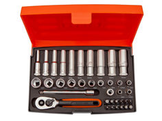 Mynd af Topplyklasett 1/4" stuttir og langir top