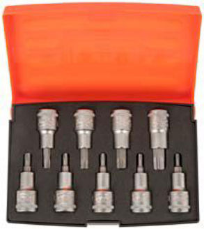 Mynd af Torxtoppa-sett 1/2" T20-T60