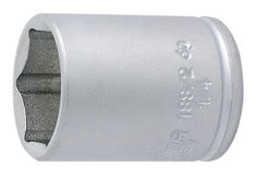 Mynd af Toppur tommumál - 1/4" drif  6punkta