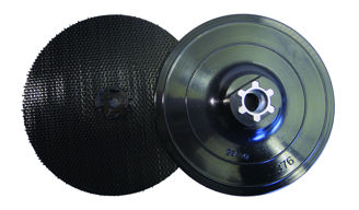 Mynd af Bakplata 125mm m.miðjustýr.f.franskan