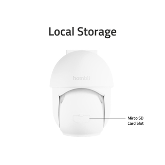 Mynd af Wifi Úti/inni hreyfanleg myndavél 2K hvít IP65