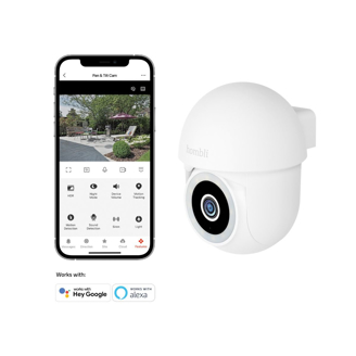 Mynd af Wifi Úti/inni hreyfanleg myndavél 2K hvít IP65