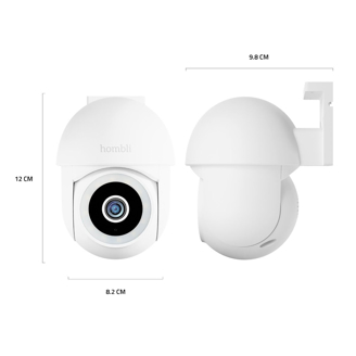 Mynd af Wifi Úti/inni hreyfanleg myndavél 2K hvít IP65