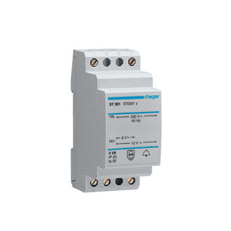 Mynd af Bjölluspennir 230V 8-12V 4VA
