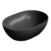 Mynd af GSI Pura handlaug 50x35cm Svartur Matt