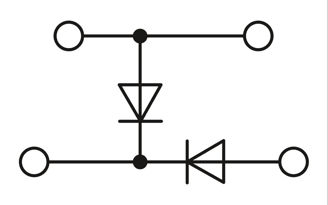Mynd af Díóðutengi UKK5-DIO/O-U/UR-UL