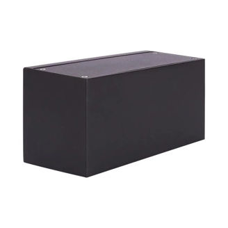 Mynd af Veggljós Case 1x12W IP55 3000K Svart 