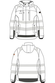 Mynd af Eldtefjandi Softshell jakki dömu