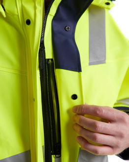 Mynd af BLÅKLÄDER eldtefjandi regnjakki