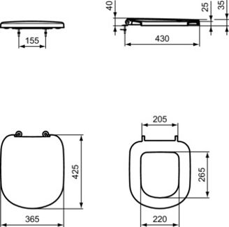 Mynd af Ideal Standard EUROVIT+ salernisseta