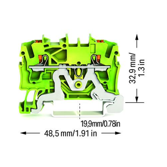 Mynd af Raðtengi 2,5 (4)mm² GG
