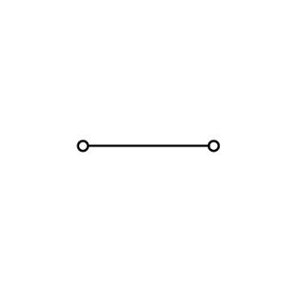 Mynd af Raðtengi mini 2,5mm² Blátt