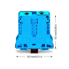 Mynd af Raðtengi 95mm² Power clamp Blátt