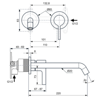 Mynd af Ideal Standard JOY handlaugartæki 220mm Króm