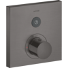 Mynd af AXOR ShowerSelect hitastillir innbyggður Svart burstað króm