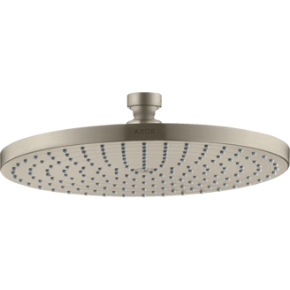 Mynd af AXOR Starck sturtuhaus Ø240mm Burstað nikkel