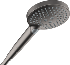 Mynd af Hansgrohe Raindance Select S handsturta Ø120mm Svart burstað króm