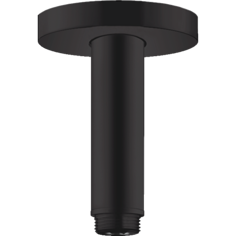 Mynd af Hansgrohe Connector S sturturör í loft 100mm Svartur matt