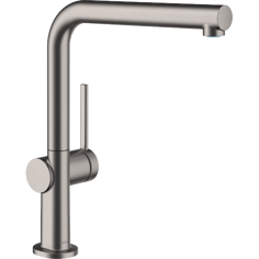 Mynd af Hansgrohe Talis M54 eldhústæki Svart burstað króm