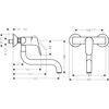 Mynd af Hansgrohe Focus M41 eldhústæki Króm