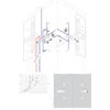 Mynd af AXOR ShowerSolutions innb. handsturtusett Króm