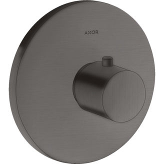 Mynd af AXOR Uno HighFlow innb. hitastillir Svart burstað króm