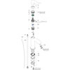 Mynd af Hansgrohe Metris 100 handlaugartæki m. botnventli Króm