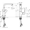 Mynd af Hansgrohe Metris 230 handlaugartæki Króm