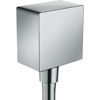 Mynd af Hansgrohe FixFit Square vegghné f. hansturtu Króm