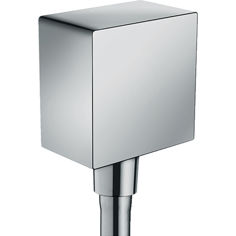 Mynd af Hansgrohe FixFit Square vegghné f. hansturtu Króm
