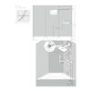 Mynd af AXOR ShowerSolutions Select 530/90 innb. hitastillir Króm