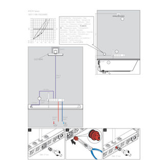 Mynd af AXOR ShowerSolutions Select 530/90 innb. hitastillir Króm