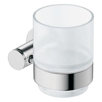 Mynd af Duravit D-Code glas á vegg Króm