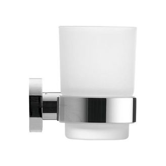Mynd af Duravit D-Code glas á vegg Króm