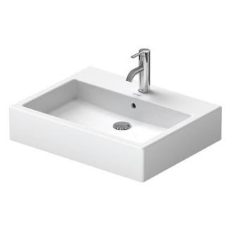 Mynd af Duravit Vero borðhandlaug m. gati 595x465 mm Hvítur
