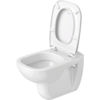 Mynd af Duravit D-Code vegghengt salerni m. hæglokandi setu Hvítur glans
