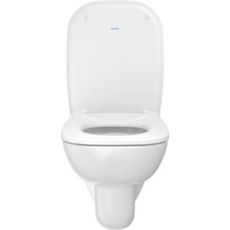 Mynd af Duravit D-Code vegghengt salerni m. hæglokandi setu Hvítur glans