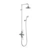Mynd af Burlington Avon Thermostatic sturtusett Ø180mm Króm