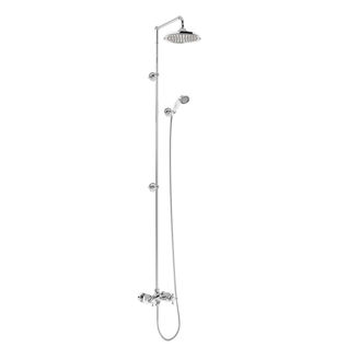 Mynd af Burlington Eden Thermostatic sturtusett Ø236mm Króm