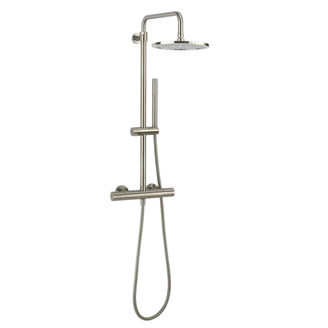 Mynd af Crosswater Multifunction sturtusett m. handsturtu Burstað stál