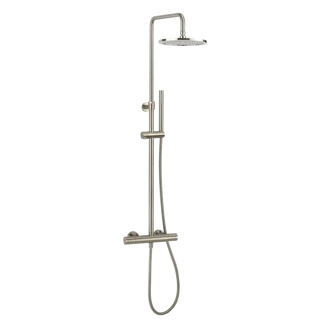 Mynd af Crosswater Multifunction sturtusett m. handsturtu Burstað stál