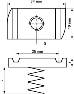 Mynd af Fjaðurró M06 pendul/ank. 24/48