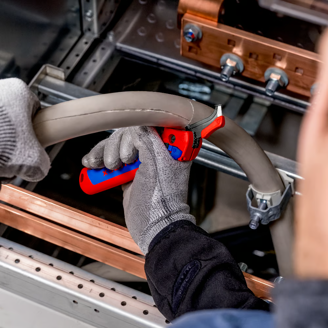 Mynd af Knipex afeinangrunarhnífur