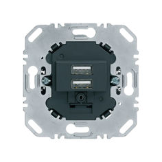 Mynd af Hleðslutengill 2xUSB 3,0A Sv.