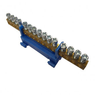 Mynd af Tengikubbur lóðréttur 15x16mm² Blár
